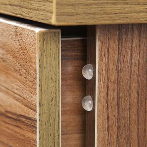 Self Adhesive Silicone Rubber Damper Buffer Cabinet Door Bumpers Furniture Legs Anti Slip Shock Absorber Feet Pads Protective