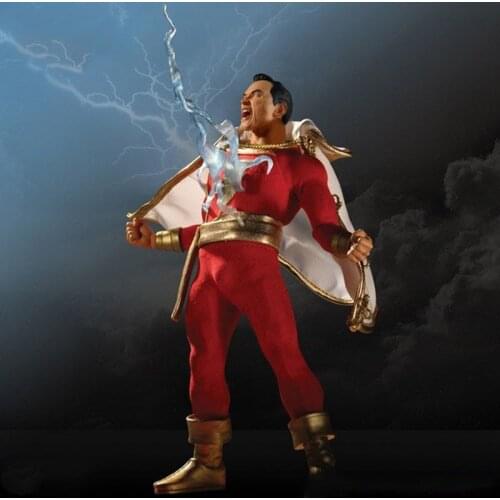 Shazam Action Figure Comic 1:12 Collectible Toys 17cm