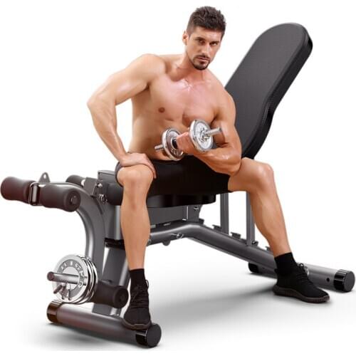 Sit-up fitness equipment Home multifunctional supine board Fitness chair bench press bench dumbbell bench