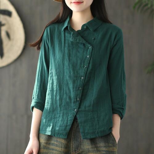 Tino Kino Womens Linen Shirts