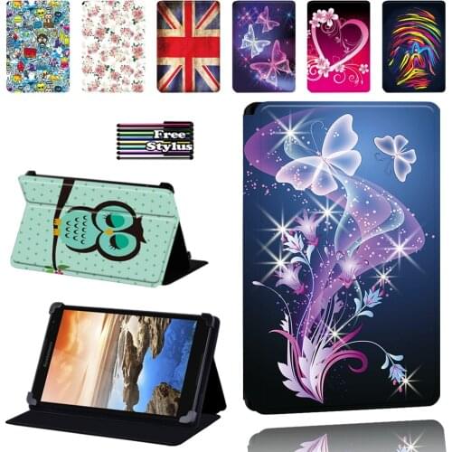 Tablet Case Universal for Lenovo Tab 8/Tab A8-50 A5500 7"/A7-30 A3300/A7-50 A3500/Yoga Tab 4 Plus/Thinkpad Tablet 2