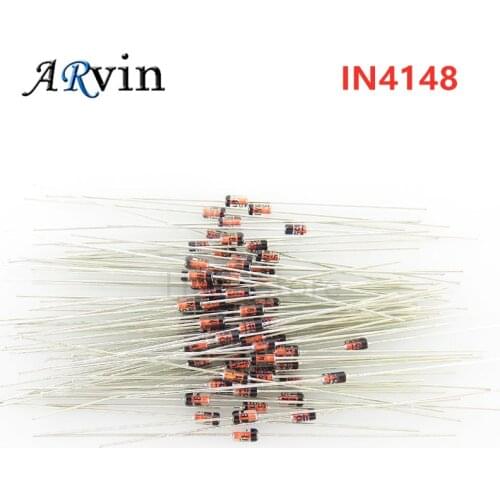 100PCS do-35 1N4148 IN4148 High-speed switching diodes