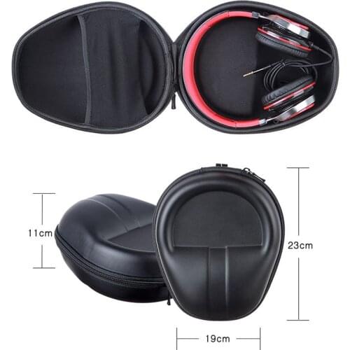 Hard Case Large BOX Bag Pouch for beats Dre Detox Pro Over 2.0 Headphons A0KB