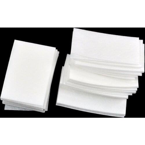 56pcs Lint Free Nail Polish Remover Cleaner Wipes Acrylic UV Gel Tips Cotton Pads Cleaning Manicure Tools