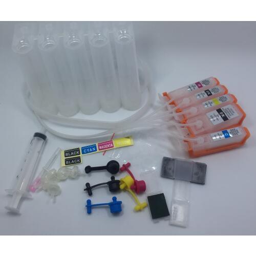 YOTAT CISS ink cartridge PGI-220 CLI-221 PGI220 for Canon PIXMA iP3600 iP4600 iP4700 MP540 MP560 MP620 MP630 MP640 MP980 MP990