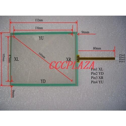 For New AMT Touch Screen /AMT9532/5.7 inch Resistive Touch Screen AMT 9532 Touch Screen Machines Industrial Medical