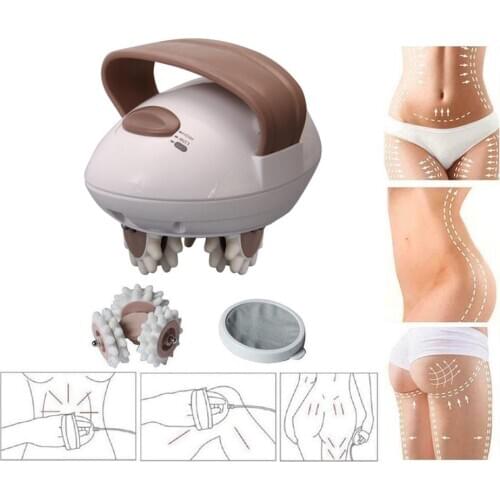 3D Electric Full Body Slimming Massager Roller For Weight Loss Fat Burning Anti-Cellulite Relieve Tension Handheld Massager