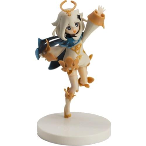 Genshin Impact Figure Cute Static Paimon Model Anime Game Character Toy Doll Collection Birthday Gift