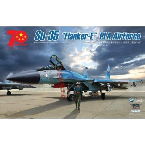 Kitty Hawk model 80128 1/48 Scale PLA Su-35 Flanker E model Kit