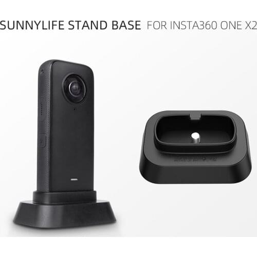 Camera Desk Stand Mount Dock Part Dock 1/4 Screw for Insta360 ONE X2 Camera Desk Holder Stand Base Non Slip Mount