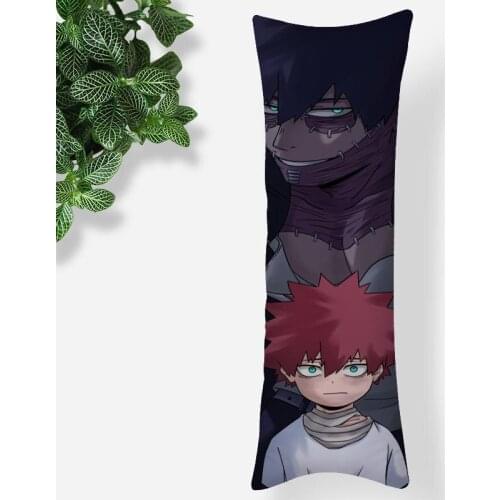 Boku no Hero Academia Anime Pillowcase Printed Satin Fabric Pillow Cover Rectangular Zipper Kawaii Body Cover Dropshipping 0531