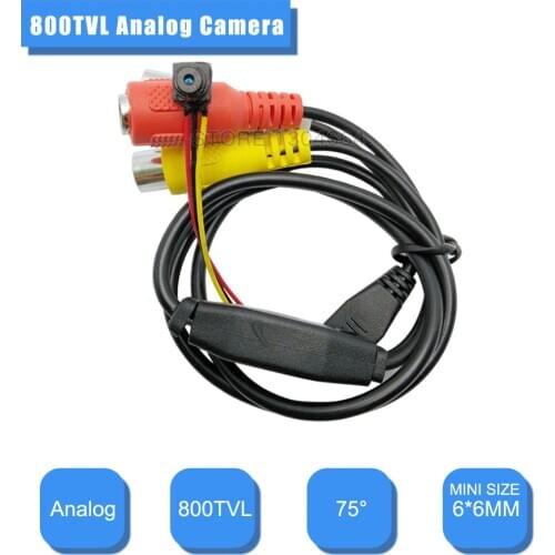 New HD 800TVL mini Analog DIY Module CCTV Camera For Home Security Surveillance FPV CMOS Video Camera Small size 6 * 6mm