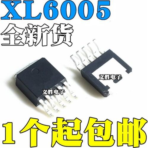 NEW XL6005E1 TO-252-5 Booster constant current IC XL6005 180 KHZ booster LED constant current drive chip