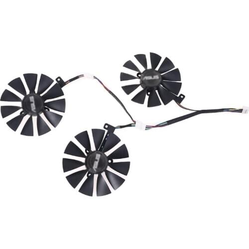 New 88mm T129215SH DC 12V 0.30AMP GPU Cooling Fan For -ASUS ROG-STRIX- RTX2080ti 2080 RTX2070 RTX2060 Graphics Card Fan