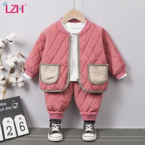 Newborn Baby Clothes 2021 Autumn Winter Baby Boys Clothes Cardigan+Pants Outfit Suit Infant Clothing For Baby Girls Set 0-2 year