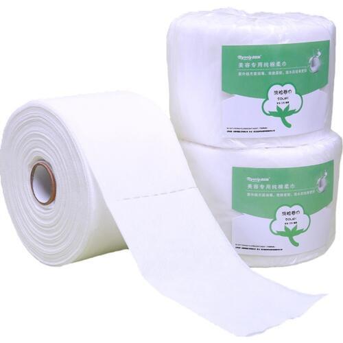 1 Roll 20M Make Up Cotton Pieces Disposable Towel unwoven fabric Face Cleaning Makeup Cotton Pad Tools and Accessories
