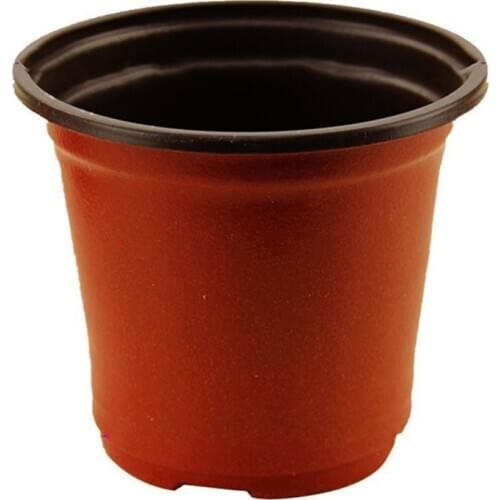 10Pcs Plastic Gardening Flowerpot For Balcony Room Garden Office Decoration Simple Planting Small Pots Plants Box