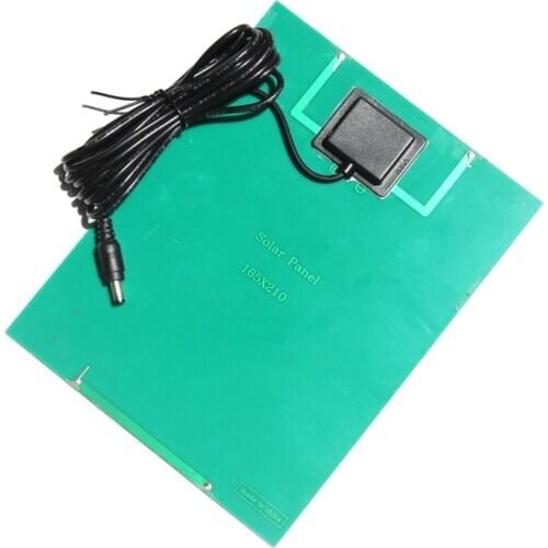 BUHESHUI Polycrystalline 5.5W 6V Solar Panel With 3M DC5521Cable DIY Solar System Battery Charger Free Shipping