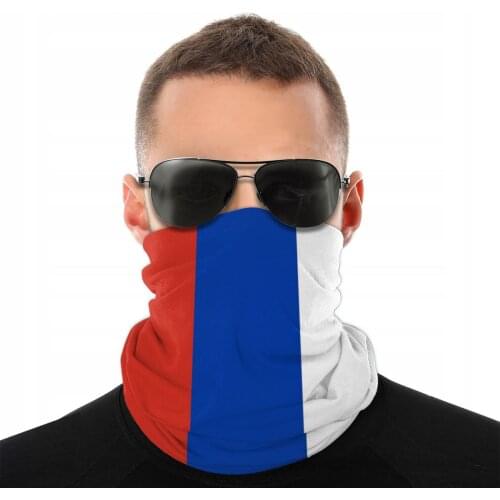 Flag Of Russia Scarves Neck Face Mask Men Women Halloween Tube Scarf Balaclava Bandanas Multi-functional Headband Biking Hiking