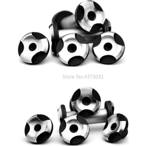 2pcs M4 Flat head screw for DIY tools material Flilpper Knife handle plate Fastening Plum style Rivet Furniture processing screw