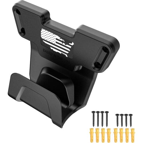 Bugleman Magnetic Gun Mount with Safety Trigger Guard Protection, Gun Magnet Mount Holster Gun Holder Rack for Pistol Handgun