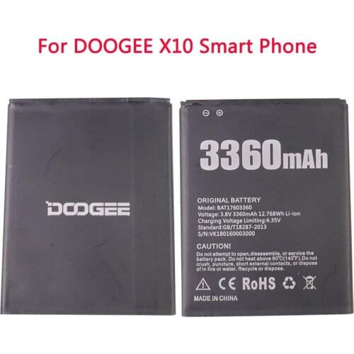 ZQTMAX DOOGEE X10 Phone Batteries