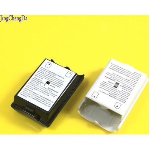 1PCS Universal Battery Pack Cover Shell Shield Case Kit for Xbox 360 Wireless Controller High Quality Black Battery Cover Shell