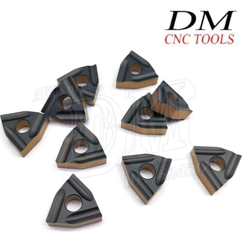 10pcs WNMG080404L-S LF9218 peach-shaped carbide inserts indexable external cutting inserts metal lathe tools Roughing blade