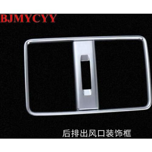 BJMYCYY High quality Car Rear Air Conditioning Vent Outlet Frame for Mercedes Benz CLA 200 220 260 A B Class Accessories