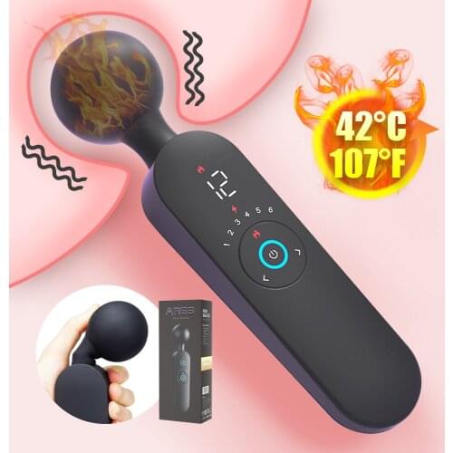 Big Magic AV Wand Vibrator Sex Toy for Women 12 Modes Vibration Heating Clitoris Stimulator Toys for adults 18 sexitoys for two