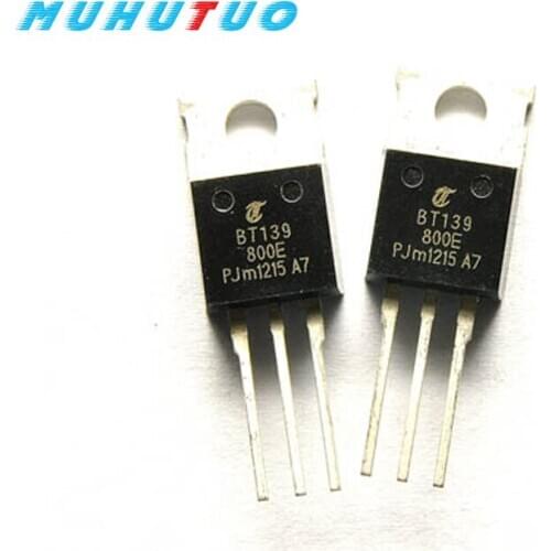 10PCS Domestic BT139-800E TO-220 two-way thyristor 16A 800V direct plug