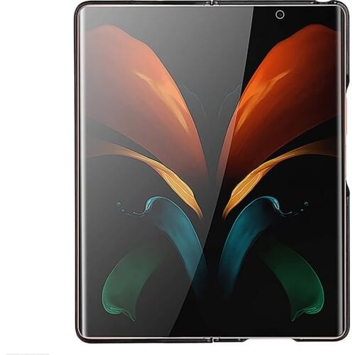 Carbon Fiber Pattern Phone Case for Samsung Galaxy Z fold2 Protective Sleeve for Samsung Galaxy Z fold2 5G Phone