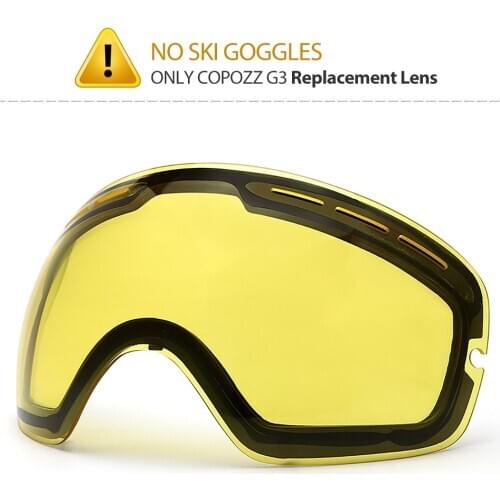 Kids goggles Replacement Lens Only Small Size Children Double anti-fog UV400 Skiing Girls Boys For Snowboard goggles For GOG-243