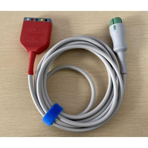 For Mindray EV6211 12-Pin 3 / 5-Lead Split Main Cable Anti-Knife Type Lead Wire