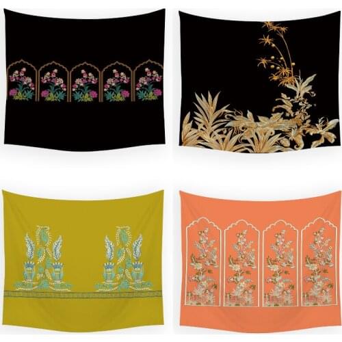 Geometric striped pattern bohemian decor home decoration wall macrame wall hanging tapestry aesthetic dorm room decor macrame