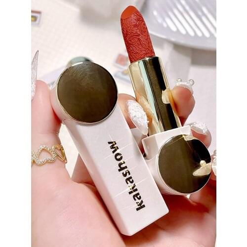 6 Colors Lipstick Mirror Velvet Long Lasting Matte Lip Glaze Waterproof Moisturize Lip Stick Women Makeup High Quality