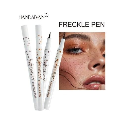 HANDAIYAN Natural Freckle Pen Popular Makeup Embellishment Pen Spots Fake Makeup Pen Waterproof Durable Cosmetics Dot Spot Pen