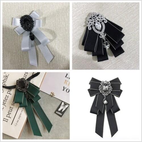 Korean Bow Tie Suit Shirt Diamond Bow Tie Trendy Men Bow Tie Mens Bow Tie Womens Custom Distribution Mens Bow Tie