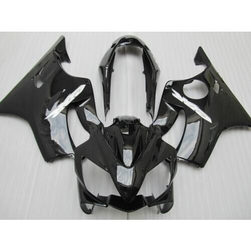 Injection molding fairing kit for Honda CBR600 F4I 04 05 06 07 glossy black fairings set CBR600 F4I 2004 2005 2006 2007 NJ01
