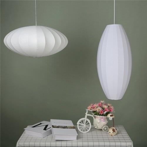 Nordic Cloth Lamp Italian Pendant Lights Designer Hanging Lamps for Living Room Decor Bedroom Restaurant Bar Led Light Fixtures