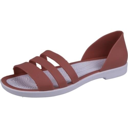 Sample shoes- Quality deviation Sandals women 2018 one-step Korean version of single shoes womens large size waterproof beach