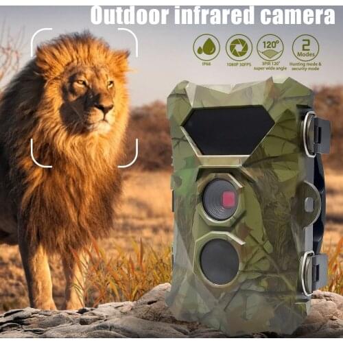 Trail Hunting Camera Night Vision Wild Surveillance Traps Track 0.3s Trigger Time Wildlife Monitoring Camera