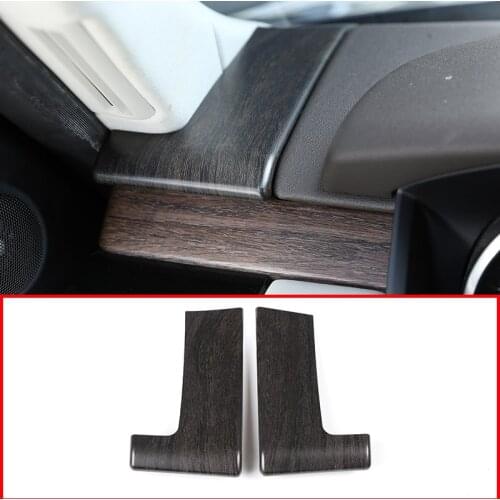 Oak Wood Grain ABS Dashboard Decoration Trim For Land rover Discovery 5 LR5 17-18 For Range Rover Sport 2018 Car Accessories