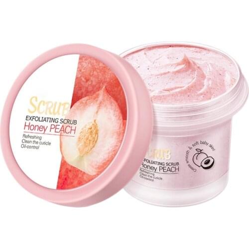 Peach Milk Exfoliating Peeling Gel Facial Scrub Moisturizing Whitening Nourishing Repair Scrubs Face Cream Skin Care