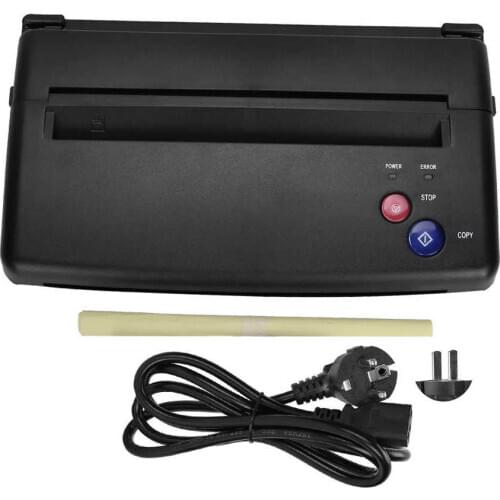 Tattoo Transfer Stencil Machine Copy A5-A4 Printer Drawing Mini Thermal Copier Printer Transfer Paper Carbon Papier Supplies