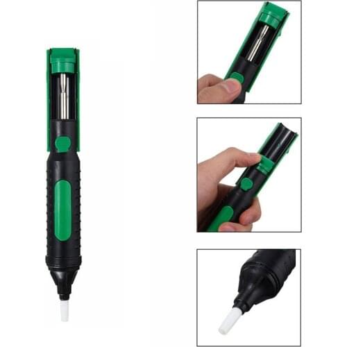 1pc Manual Solder Sucker Handy Desoldering Pump Irons Remover Removal ToolSoldering Tool For Welding Tools