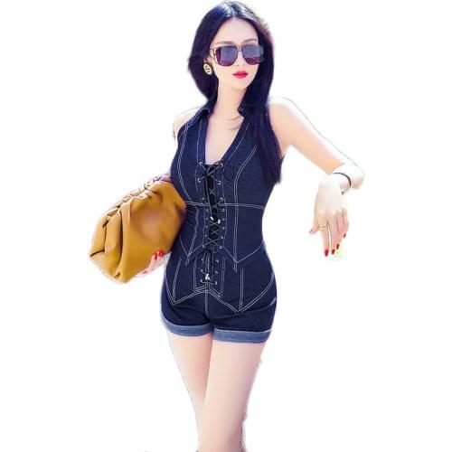 Haute couture European fashion Denim Lady clothes set Stylish clothes Youth clothing for women Summer 2 piece set 1803