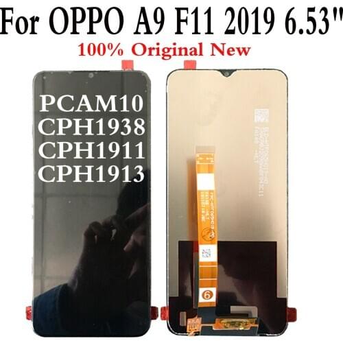 OEM For OPPO A9 F11 2019 PCAM10 CPH1938 CPH1911 CPH1913 LCD Display Touch Screen