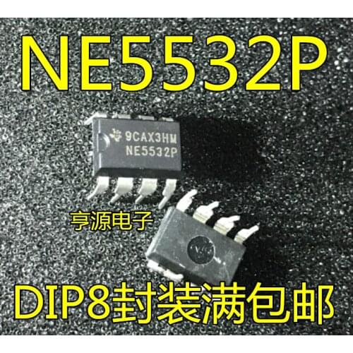 10PCS NE5532 NE5532P / DIP8