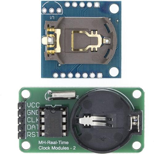 100PCS DS1302 real time clock module I2C RTC DS1307 AT24C32 Real Time Clock Module For AVR ARM PIC Wholesale